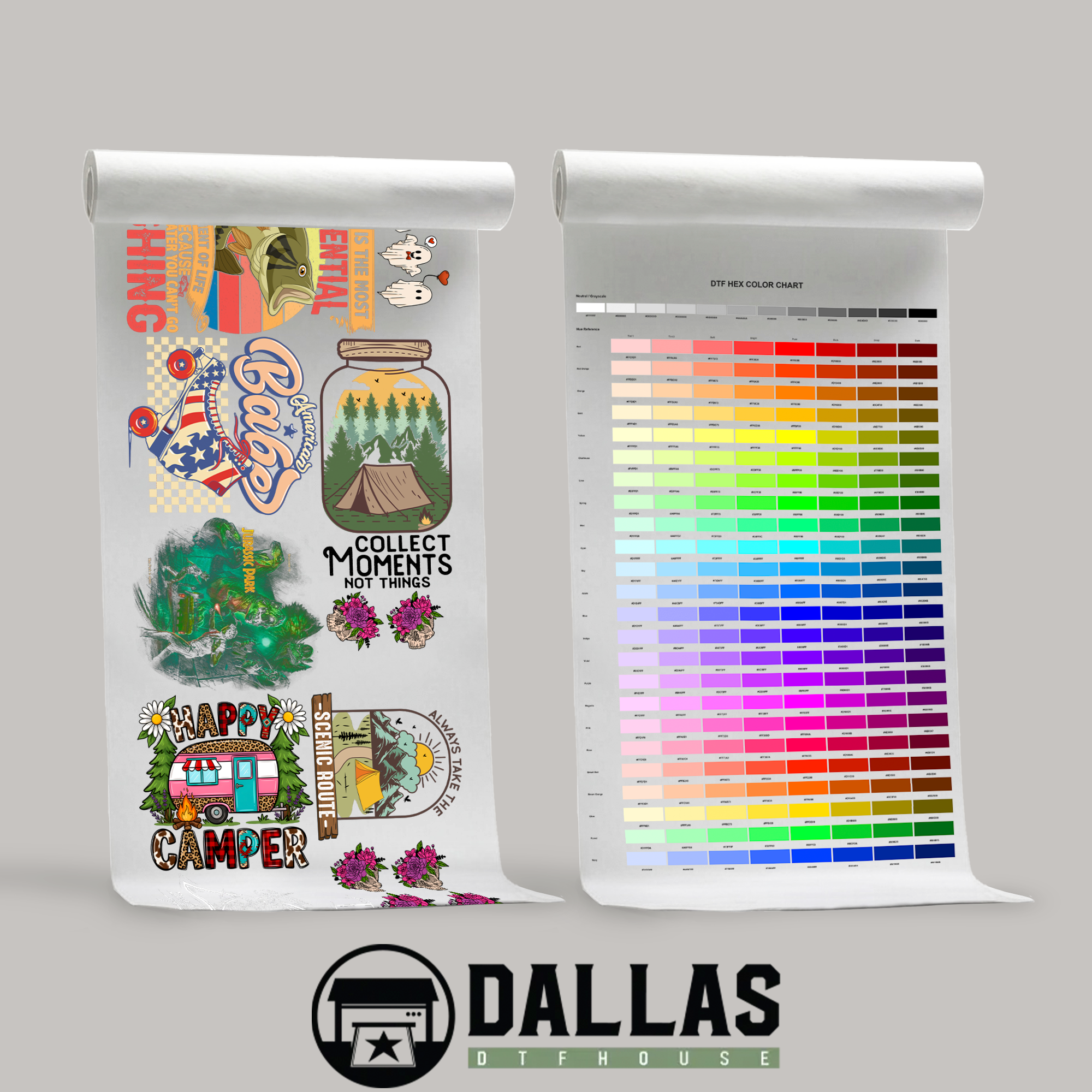 Free DTF Sample Pack | Dallas DTF House