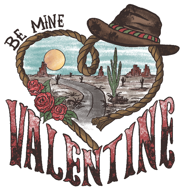 Valentine transfer artwork